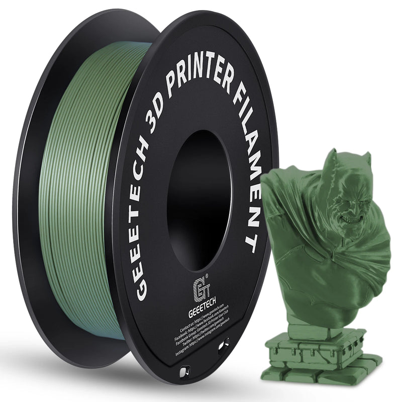 Geeetech Matte Filament PLA 1.75mm 1kg Spool (2.2lbs), 3d printer Material polylactic acid,  frosted texture, Vacuum packaging