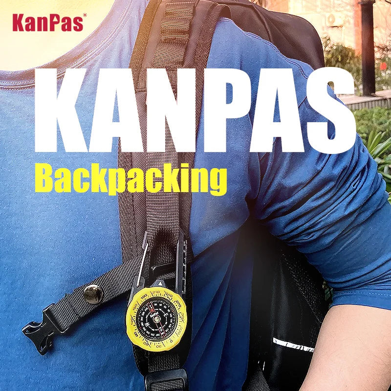 KANPAS carabiner compass/ Outdoor compass/ Camping, Hiking compass, CA-37