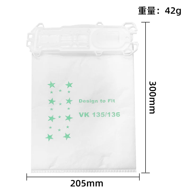 Fit For Vorwerk Kobold VK135 /136 Vacuum Cleaner Dust Bag Motor Protection Filter Accessories Spare Part Replacement