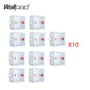 Wallpad Adjustable Fireproof Junction Box | 86x86mm Concrete Wiring Cassette