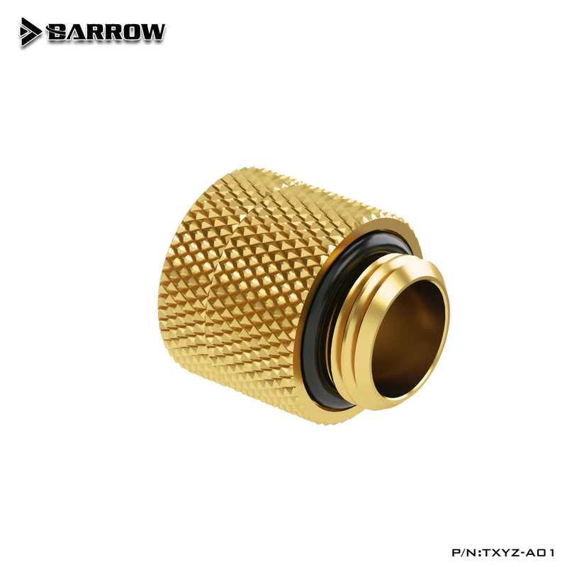 Barrow PC water cooling Rotary Fittings Extension Screw extender tube Connector G1/4 water cooler heatsink gadget TXYZ-A01