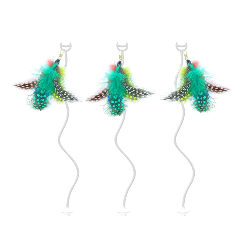 Cat Stick Feather 3pcs