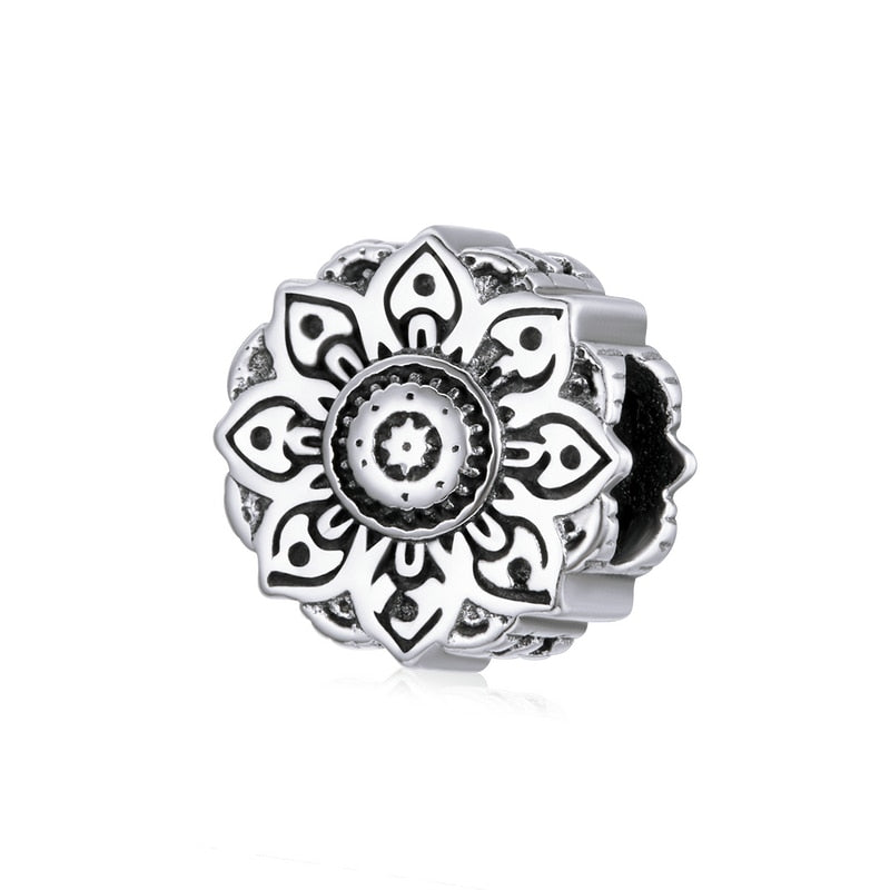 Bamoer 925 Silver Charm Collection 925 Sterling Silver Dazzling CZ Beads fit Bracelets & Bangles Fine Jewelry BSC039