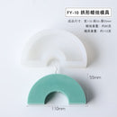 New Geometry Shape Candle Mold DIY handmade Candle Making Silicone Mold Soap Mold Aromatherapy plaster Mold