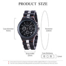 Relogio Masculino BOBO BIRD Watch Men Wood Luxury Stylish Timepieces Chronograph Military Quartz Watches Men's Great Gift