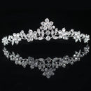 8 Designs Crystal Wedding Bridal Tiara Crown For Women Prom Head Diadem Hair Ornaments Wedding Bride hair Jewelry accessories