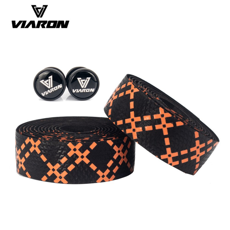 VIARON Road Bike Handlebar Tape Bike Accessories Silica Gel EVA Soft Breathable Anti-Slip Bicycle Bar Tape Bycicle Accessories