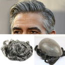 Long Lasting High Quality Skin Toupee Human Hair 8 x 10 European Hair Touch Indian Men Hair Wig ; TOP SELLER-5