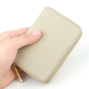 New Arrivals Monogrammed Initial Letters Genuine Saffiano Leather Wallet Zipper Luxury Men Women Short Purse Bifold t Coin Purse