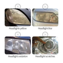 Restorer Headlight Polishing Kit Vapor Steam Chemical Headlight Polish Liquid Polymer Polisher Headlights Restoration Kit