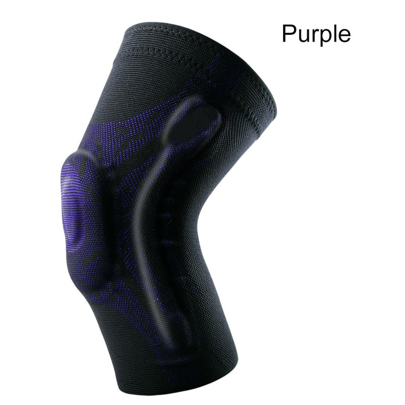 Veidoorn 1 PCS Patella Protector  Silicone Spring Knee Pad Basketball Running Compression Knee Brace Support Sleeve