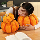 25/30cm Simulation Pumpkin Plush Stuffed Toy Soft Vegetables Doll Sofa Cushaw Pillow Cushion Halloween Christmas Gift Home Decor