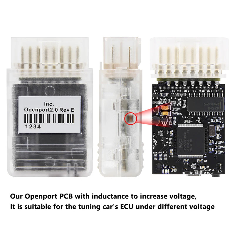 Full Chip Openport 2.0 ECU FLASH open port 2 0 Auto Chip Tuning OBD 2 OBD2 Car Diagnostic Tool For Mercedes Benz J2534 Scanner