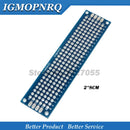 1 Stk. doppelseitige Lochrasterplatine/Prototypenplatine blau PCB 2*8cm 3*7cm 4*6cm 5*7cm 7*9cm 2.54mm