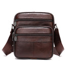 WESTAL Men's Leather Shoulder Bag Small Men's Genuine Leather Bag Man Mini Designer Bags Messenger Crossbody Bags Handbags 7350