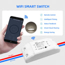 Szaoju Wifi Wireless Remote Switch Tuya Smart Life Home APP + RF 433Mhz Relay Timer Module Wall Lamp Switch AC110V- 220V