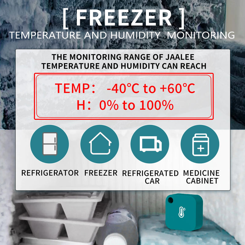 jaalee wifi Thermometer/Hygrometer Temperature and Humidity Data Loggers Intelligent Remote Monitor For iPhone/Android
