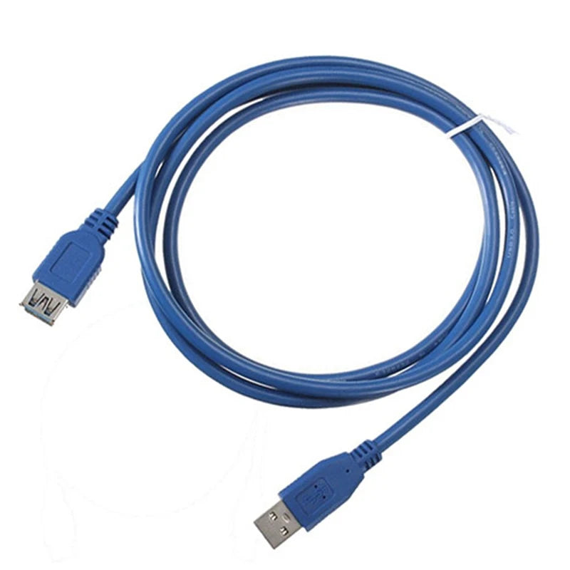 0.3/0.5/1/1.2/1.8/3M USB 3.0 Extension Cable Male to Female Extender Phone Data Cable Extended for PC Phone USB Extension Cable