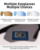 ROCKBROS Cycling Polarized glasses Bike Sunglasses Outdoor Sports Sunglasses MTB PC Goggles Eyewear 5/3 Lens Bicycle Accessory