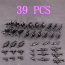 Weaponry Equipment Set MOC SWAT City Gun Military Weapons Playmobil Compatible Figures Building Block Brick Original Mini Toys