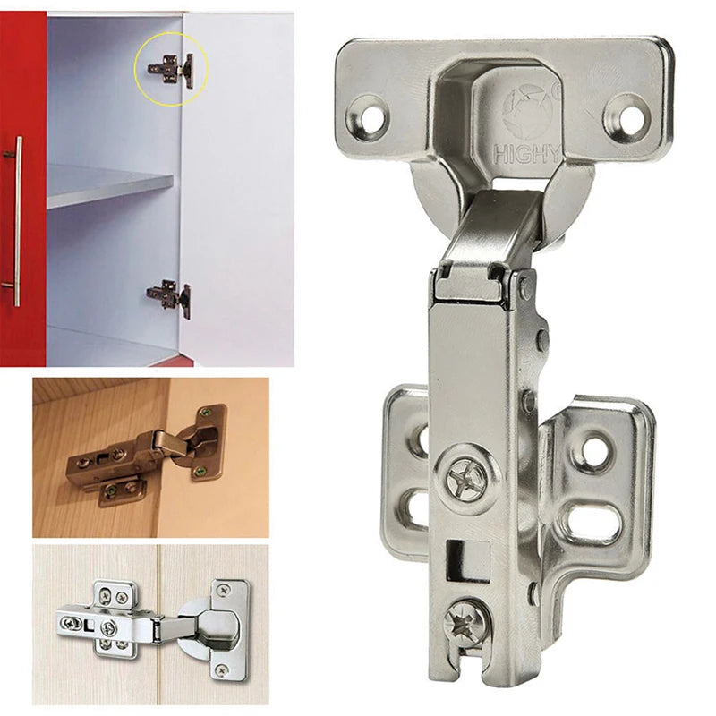 1 Pcs Safety Door Hydraulic Hinge Soft Close Full Overlay Kitchen Cabinet Cupboard