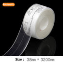 3.2Mx3.8CM Waterproof Bathroom Sink Sealing Strip Tape PVC Self Adhesive Mold Proof Wall Stickers for Kitchen Stove Toilet Gap