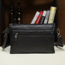 NIGEDU Casual Crossbody Bag Female Messenger Bags black PU Leather Women's Shoulder Bags Chain women Envelope clutch purses