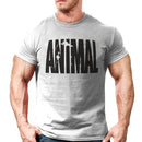 Animal Print Tracksuit Funny T Shirt Muscle Shirt Trends In 2021 Fitness Cotton Brand Clothes For Men Bodybuilding Tee Large XXL
