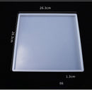 Große Tablett Silikonform Polygon Kristall Epoxidharz Gussformen DIY Handwerk Ton Form Werkzeug Tischdekoration Zubehör