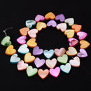 Natürliche Muschelperlen, Perlmutt, Liebe, Stern, Oval, Rund, Flach, lose Abstandshalterperlen für die Schmuckherstellung, DIY Charm Armband Halskette