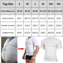 Classix Men Body Toning T-Shirt Body Shaper Corrective Posture Shirt Slimming Belt Belly Abdomen Fat Burning Compression Corset