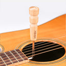 VORTEX Gitarrenwerkzeug 4mm Holzgriff - Akustikgitarren-Spezialschlüssel, verlängerte Ausführung, Sechskant-Einstellschlüssel für den Hals.