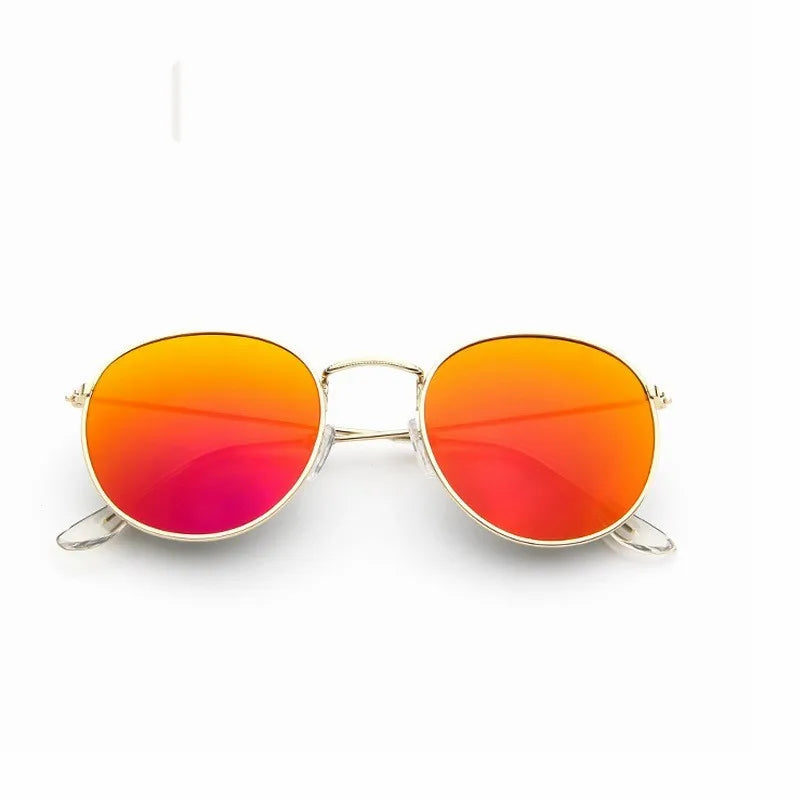 MYT_0306 Sunglasses Women 2020 Classic Vintage Oval Sun Glasses Eyewear Round Mirror Small Metal Frame Oculos De Sol Gafas UV400