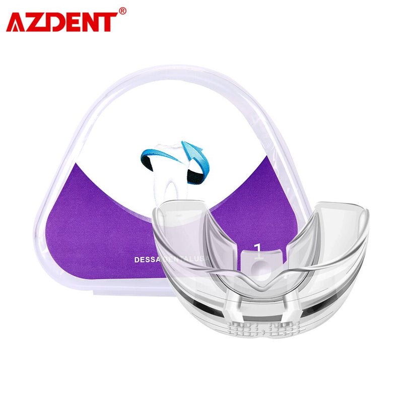 AZDENT Soft and Hard Tooth Orthodontic Appliance Aligners Trays Teeth Straightener High-tech Dental Transparent Teeth Retainer