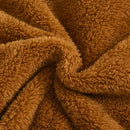 Children Clothing Coat for Girls Boys Solid Color Plush Cute Ear Hooded Jacket Autumn Winter Warm Cotton Christmas Kid Outerwear