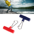 50x Geflechtschnur-Schnappverschluss-Set, robust, stark, Senkergleiter mit hochfesten Edelstahl-Schnappverschlüssen, Angeln D0LB