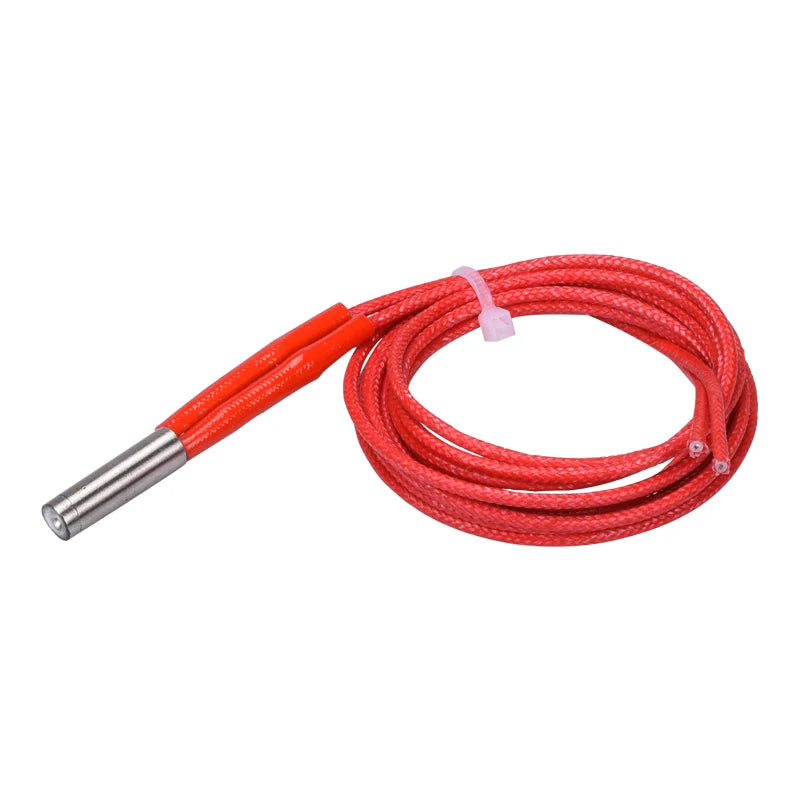 3D Printer Parts Cartridge Heater 12V 24V 40W 30W 6x20 Reprap Cable 100cm For J head Hotend V6 MK8 PT100 Heat Block