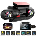 FHD Car DVR Camera New Dash Cam Dual Record Mini Video Recorder Dash Cam 1080P Night Vision Parking Monitoring G-sensor
