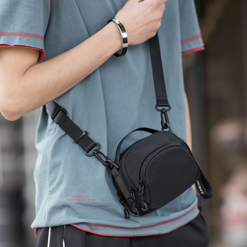 Hk 2023 Men's Purse Shoulder Bag Small Messenger Bags Men Travel Crossbody Bag Handbags New Fashion Male Phone Money Belt Wallet