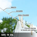 SucceBuy 152M/500Ft Wire Rope 316 Stainless Steel Strong Tension Soft Fishing Lifting Cable 7*7 Clothesline 1.5MM-3.2MM Diameter