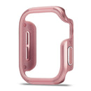 New Design Aluminum Alloy+TPU Case for Apple Watch Series 8 7 6 SE 5 4 Cover 41mm 45mm 44mm 40mm Bumper Shell for iWatch Frame
