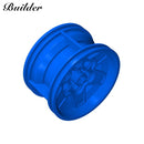 Little Builder 18450/ 56908 Wheel Tyre 81.6x44mm Technological Automobile Building Block DIY Assembly MOC Compatible Toys 1pcs