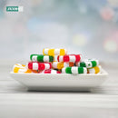 HOT 24pcs Christmas Artificial Candy Xmas Tree Pendant Mini Lollipop DIY Home Decoration Noel Deco New Year Child Gift Navidad