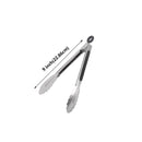 BBQ Grill Tongs Salad Steak Spaghetti Candy Charcoal Meat Stainless Steel Camping Barbecue Kitchen Frying Food Clips Clamp