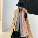 Brand 2022 Scarf Luxury Brand Hijab Winter Cashmere Plaid Thick Shawl And Women Warm Bandana Scarves Cachecol Pashmina Foulard