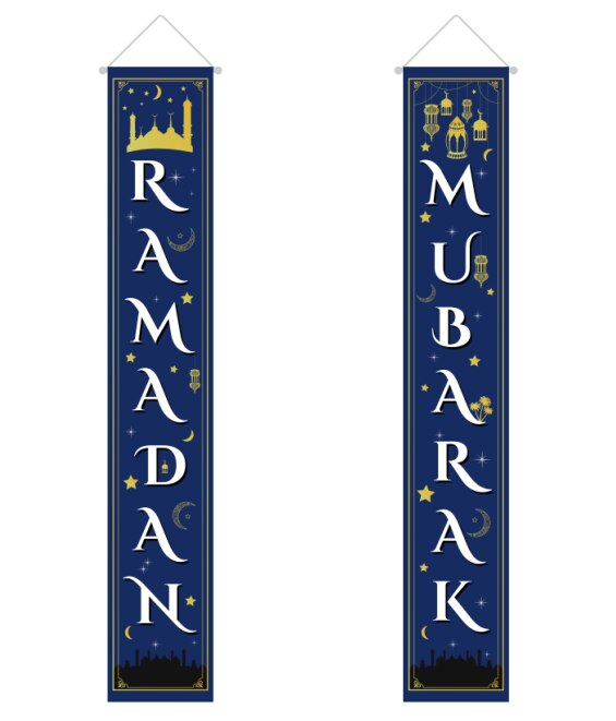 2023 Newest Ramadan Mubarak 30days Advent Calendar Hanging Felt Countdown Calendar for Kids Gifts Ramadan Decorations Supplies