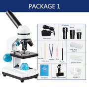 The Microscope Bench | 40X-2000X Biological Microscope with USB Eyepiece