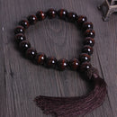 Wood Buddha Beads Car Rearview Mirror Hanging Pendant Interior Decoration Ornament Car Accessories