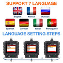 LAUNCH X431 CR3001 ALL OBD2 Scanner Car Diagnostic Tools Auto Read and Clear Fault Reader Engine Check Free Update pk ELM327