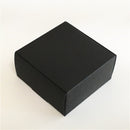24Pcs Black Cardboard Packaging Boxes  Jewelry  Boxes Multiple Sizes Aircraft Gift Box Black Handmade Soap Packaging Boxes